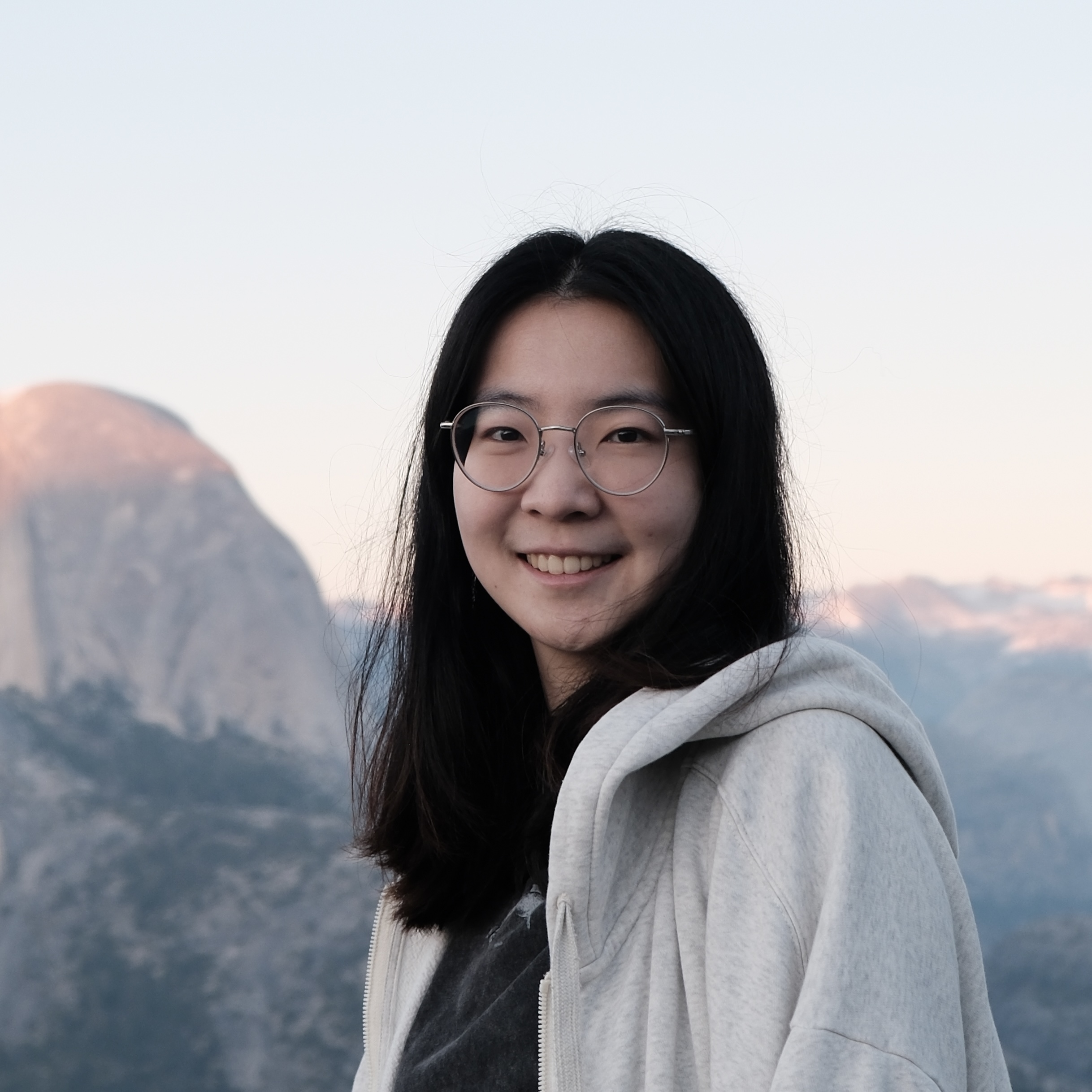 Portrait of Ruofan Wu at Yosemite National Park